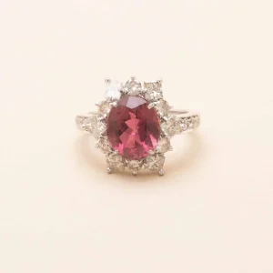 Bague Romane Rubellite