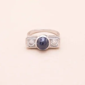 Bague Abstract Platine