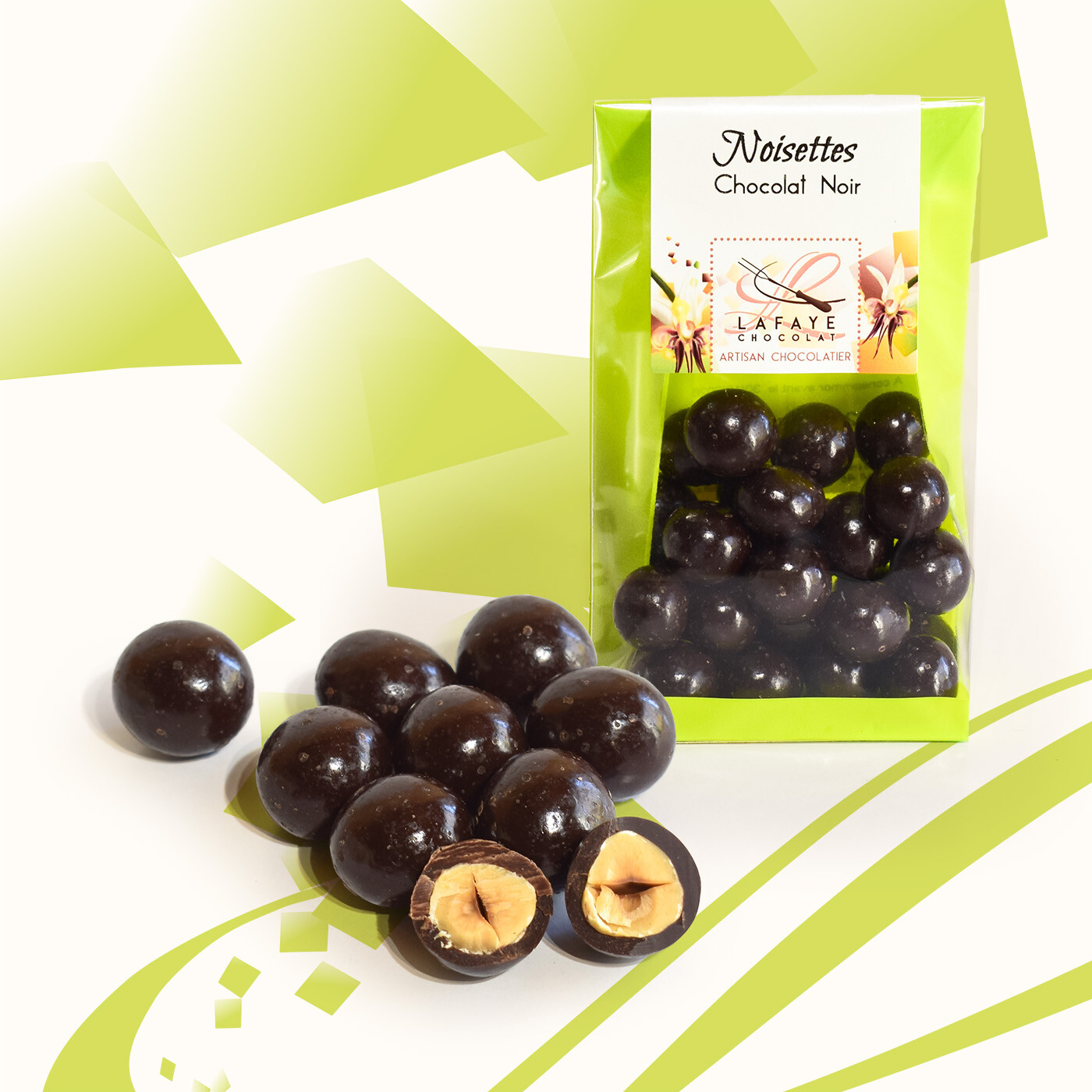 Noisettes au chocolat noir – Image 3